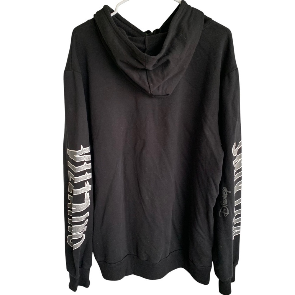 Disney Villains Hoodie Men’s Black XL Evil Group Sweatshirt Graphic - Picture 2 of 6